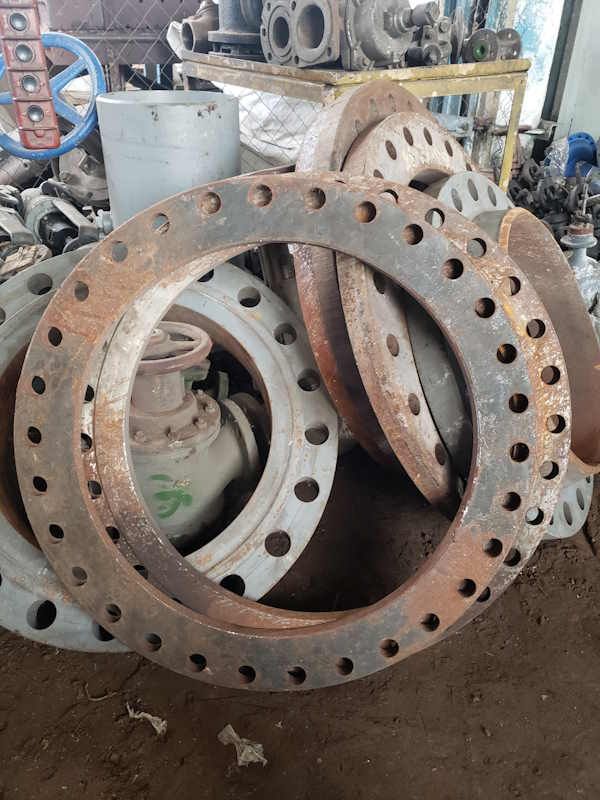 Фланец плоский Dn600 Pn10 стальной