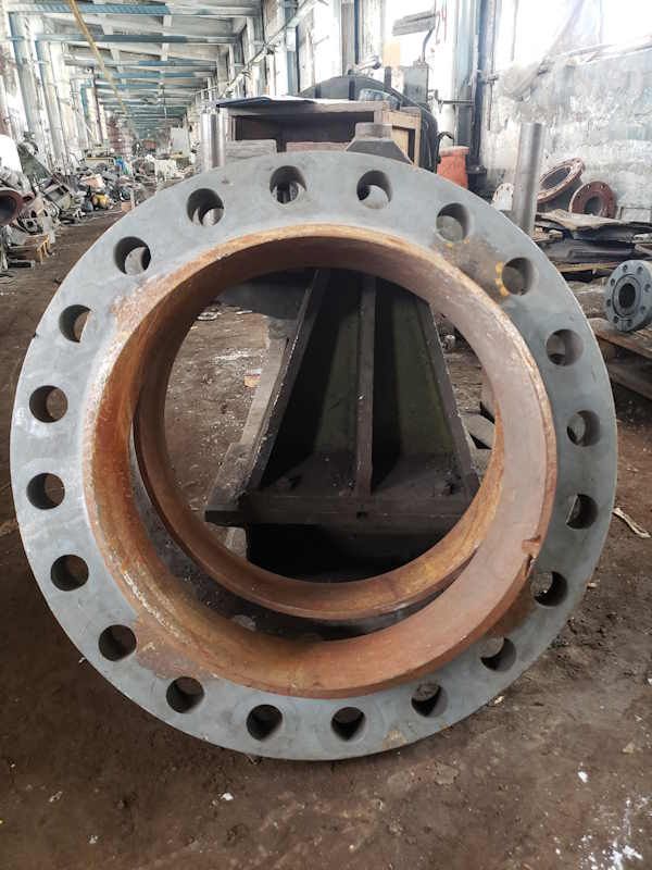 Фланец воротниковый Dn500 Pn40 стальной Фланец воротниковый Dn500 Pn40 стальной