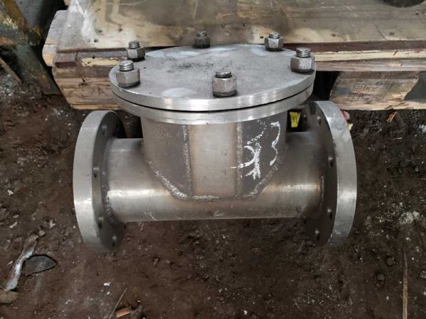 Клапан обратный нержавеющий Dn100 Pn16 Клапан обратный нержавеющий Dn100 Pn16