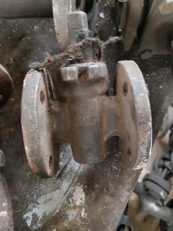 Кран пробковий чугунний фланцевий Dn32 Pn16 Кран пробковий чугунний фланцевий Dn32 Pn16